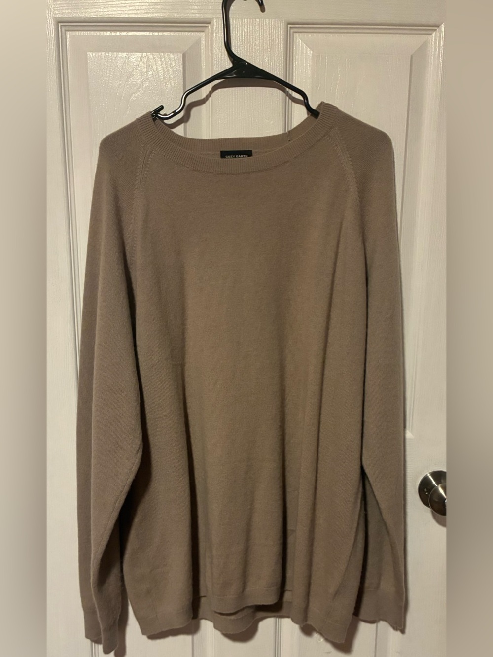 Cozy Earth Wool Cashmere Crewneck Sweater Mens Sz XL